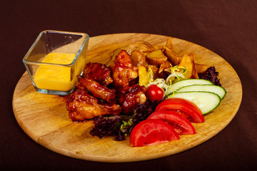 Chicken witng barbecue