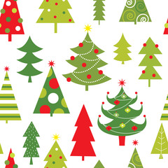 decorative christmas tree pattern