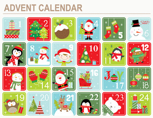 festive advent calendar