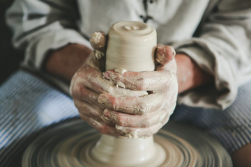 ceramic tableware, handmade