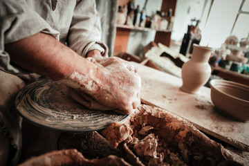 ceramic tableware, handmade