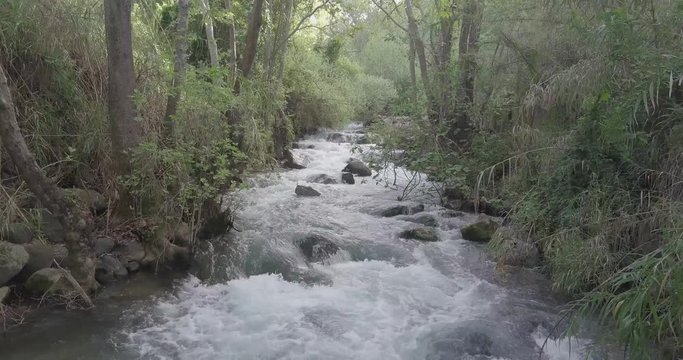 Hermon stream in Golan Heights, Israel