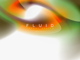 Background abstract - liquid colors wave flow