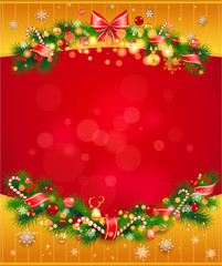 Red bright background