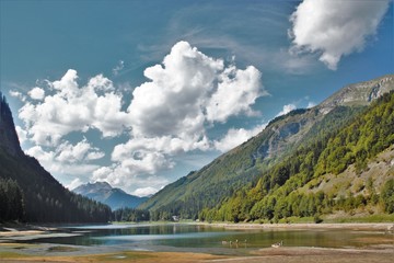 Lake de Montriond, France 