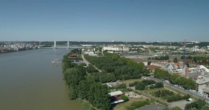 Pont Chaban Delmas Darwin Rive Droite Bordeaux