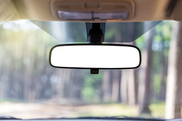 car rare view mirror