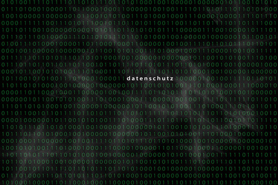 Konzept f&uuml;r Datenschutz in einer bin&auml;r Matrix