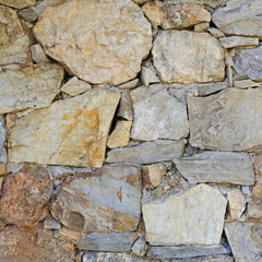 random cut stones colorful wall