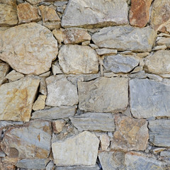 random cut stones colorful wall