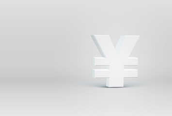 Obraz premium High detailed 3D font character, vector illustration