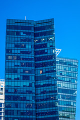 Fototapeta premium Modern buildings in central Tel Aviv, Israel