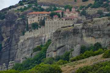 Fototapeta na wymiar Varlaam Monastery Meteora Greece