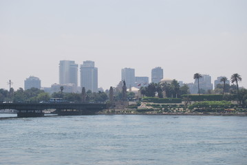 Naklejka premium The River Nile, Egypt, North Africa