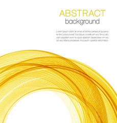 Abstract color wavy background