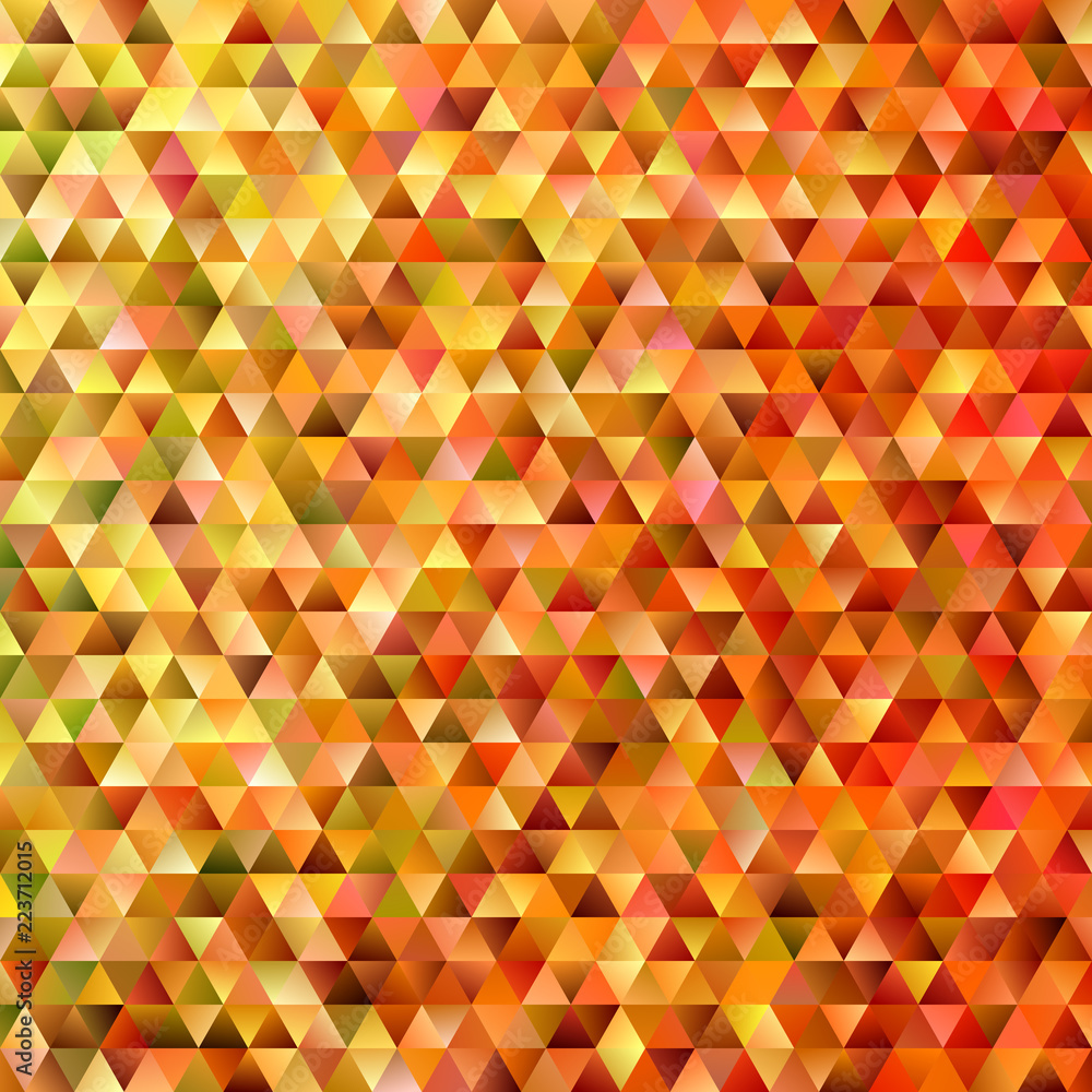 Poster abstract regular triangle tile mosaic background - modern gradient polygon vector graphic design