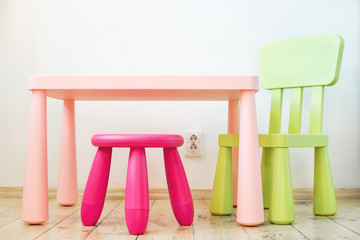 set of children's furniture