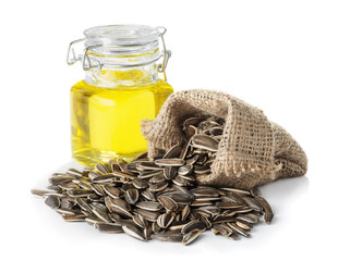 Sunflower oil and sunflower seeds