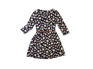 cotton women flowered dress