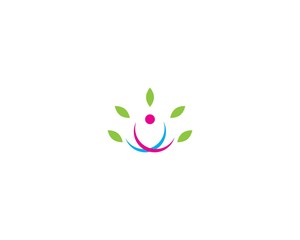 Fototapeta na wymiar Healthy Human logo template