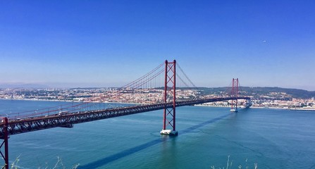  25th April Bridge, Portugal, Lisbon.