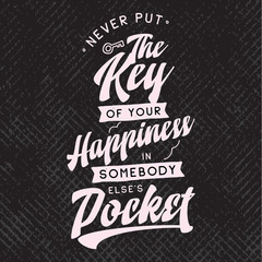 Typography for t shirt or sweatshirt printing and embroidery. Print for tee. Inspirational quote, motivation.