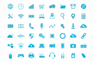 Technology and devices icon