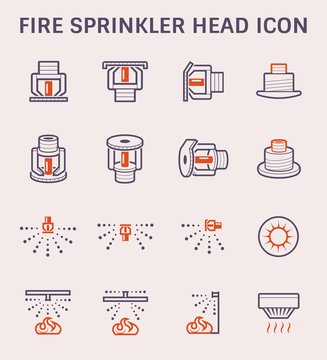 fire sprinkler icon