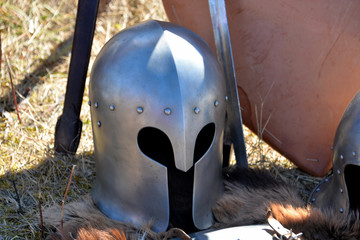 heaumes et casque médiéval
