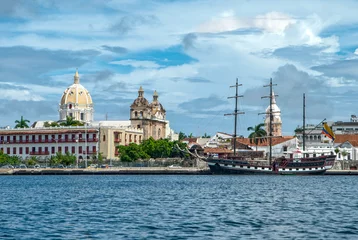 Poster Blick auf Cartagena de Indias, Kolumbien © lcrribeiro33@gmail