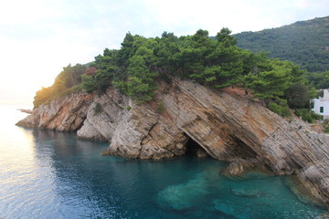 Obraz premium rock in the sea