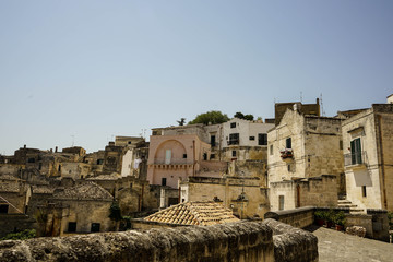 Fototapeta premium View on the Matera 
