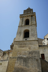 Obraz premium Rock Church of San Pietro Barisano in Matera, Basilicata. Italy
