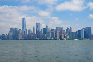 New York from the ocean