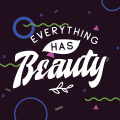 Typography for t shirt or sweatshirt printing and embroidery. Print for tee. Inspirational quote, motivation.