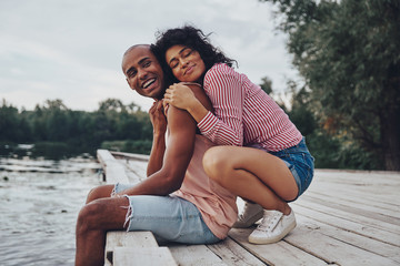 Happy moments together. 