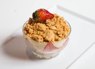 rapberry pudding