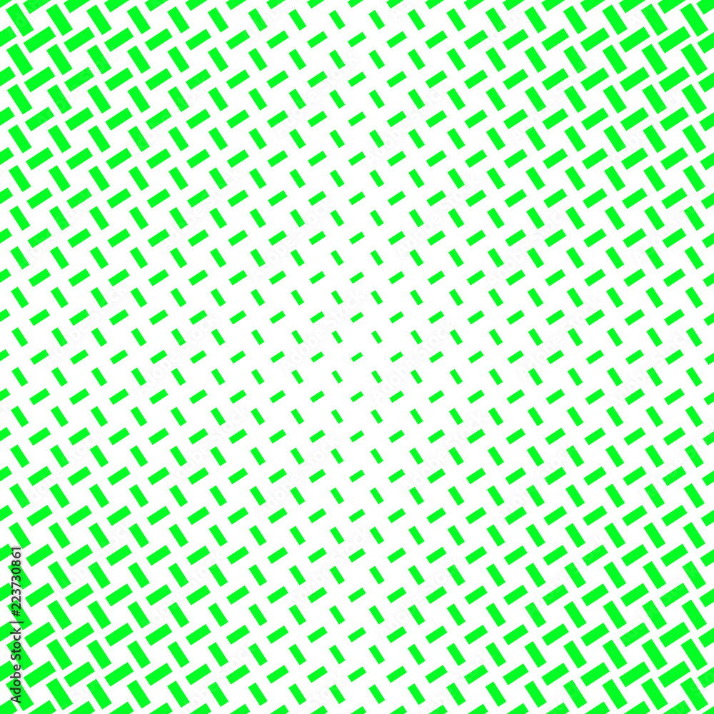 Poster abstract green halftone pattern background - vector design from lines