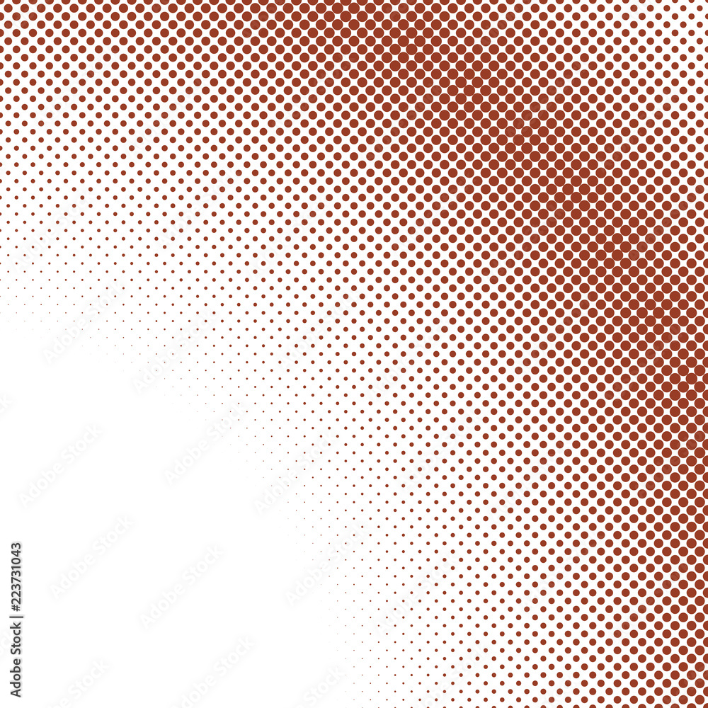 Poster Simple abstract halftone circle background pattern template design