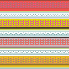 Seamless striped pattern. Ethnic and tribal motifs. Vintage print, grunge texture.Simple ornament. Vector illustration