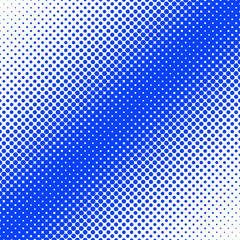 Geometrical halftone dot pattern background - vector design from circles