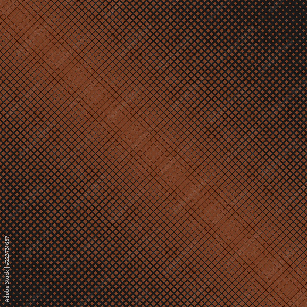 Poster abstract geometrical halftone square pattern background - vector graphic design from diagonal square