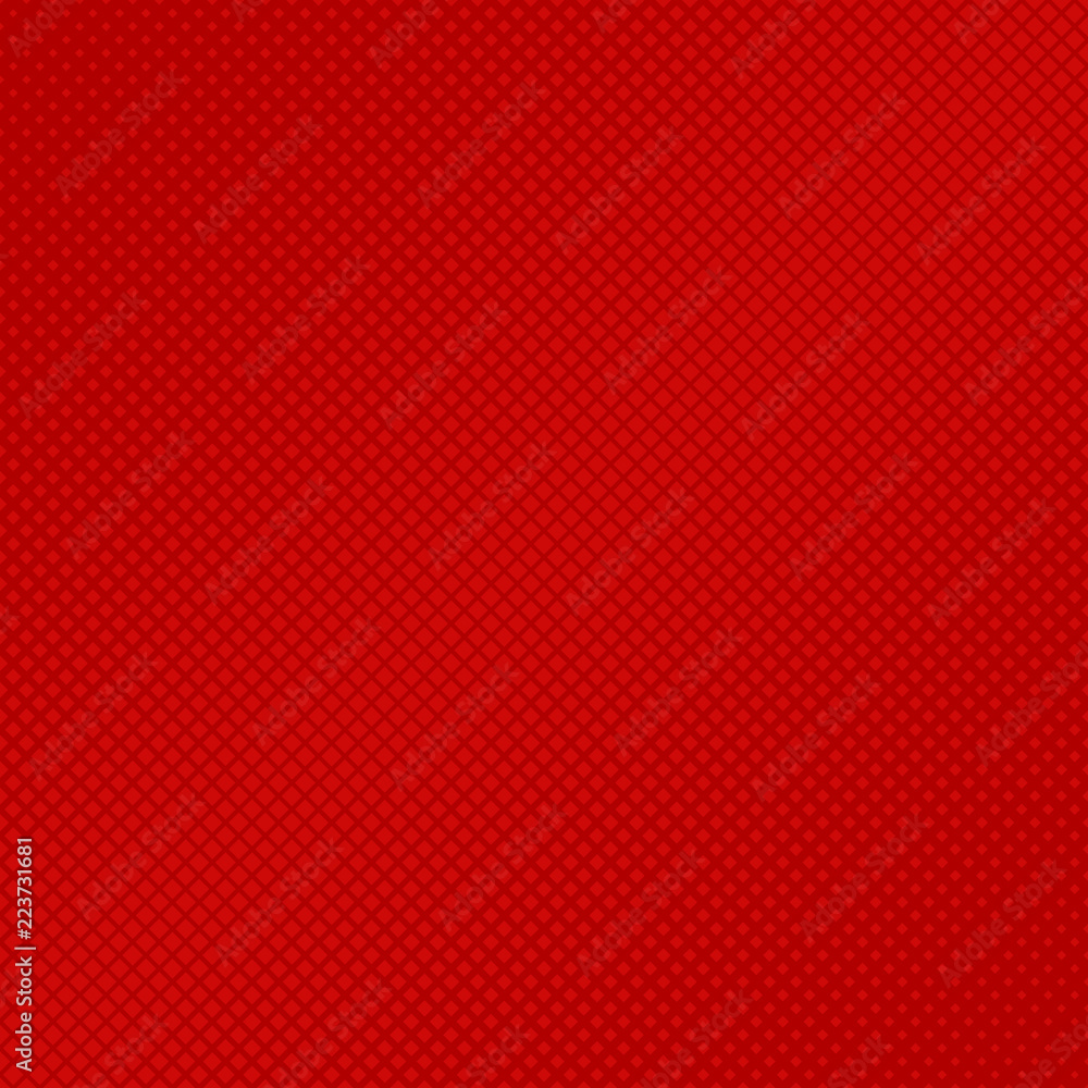 Poster red abstract halftone diagonal square pattern background design