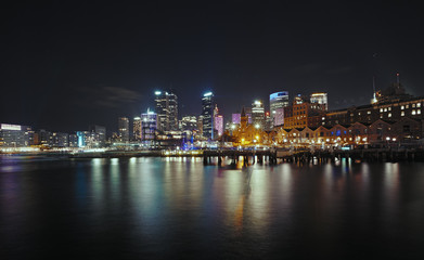 Sydney by night