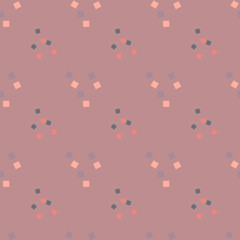 Seamless background pattern with colored varied squares.