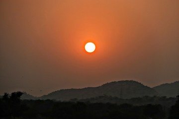atardecer