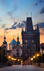 Staromestska Tower in the morning