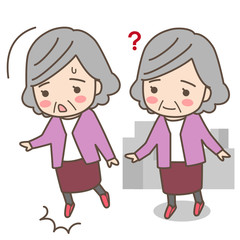 高齢者　躓く　徘徊