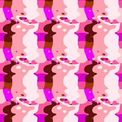 Obraz na płótnie Canvas Seamless background pattern with multi-colored colored spots.