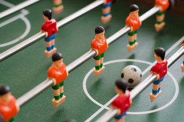 Table football is a toy for the skills, speed and cunning